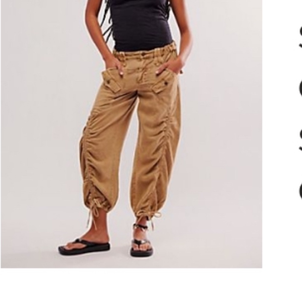 Free People Kauai cargo joggers
